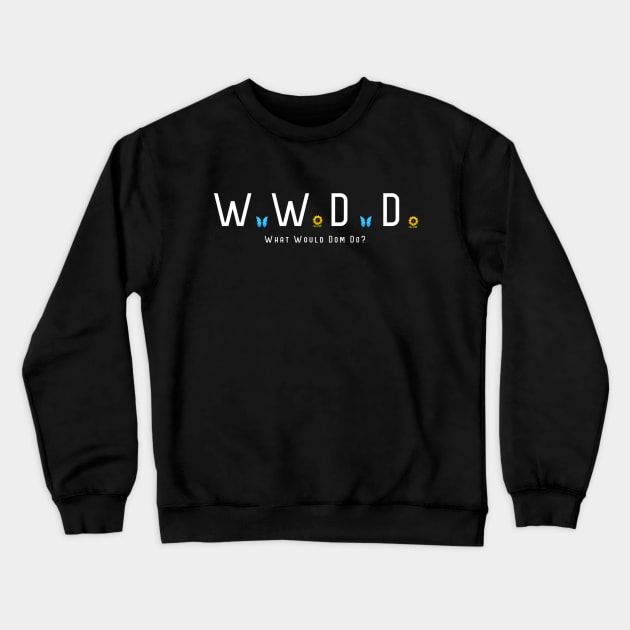 WWDD emojis Crewneck Sweatshirt by PurgatoryArchaeologicalSurvey
